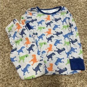 Caden Lane Colorful Dinosaur Pajama Set